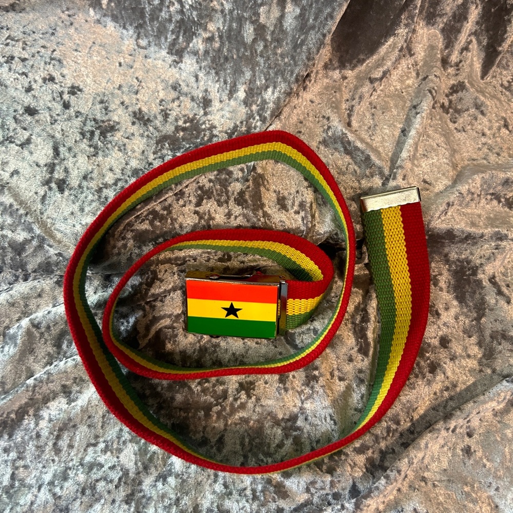 VTG FLAG OF GHANA BELT